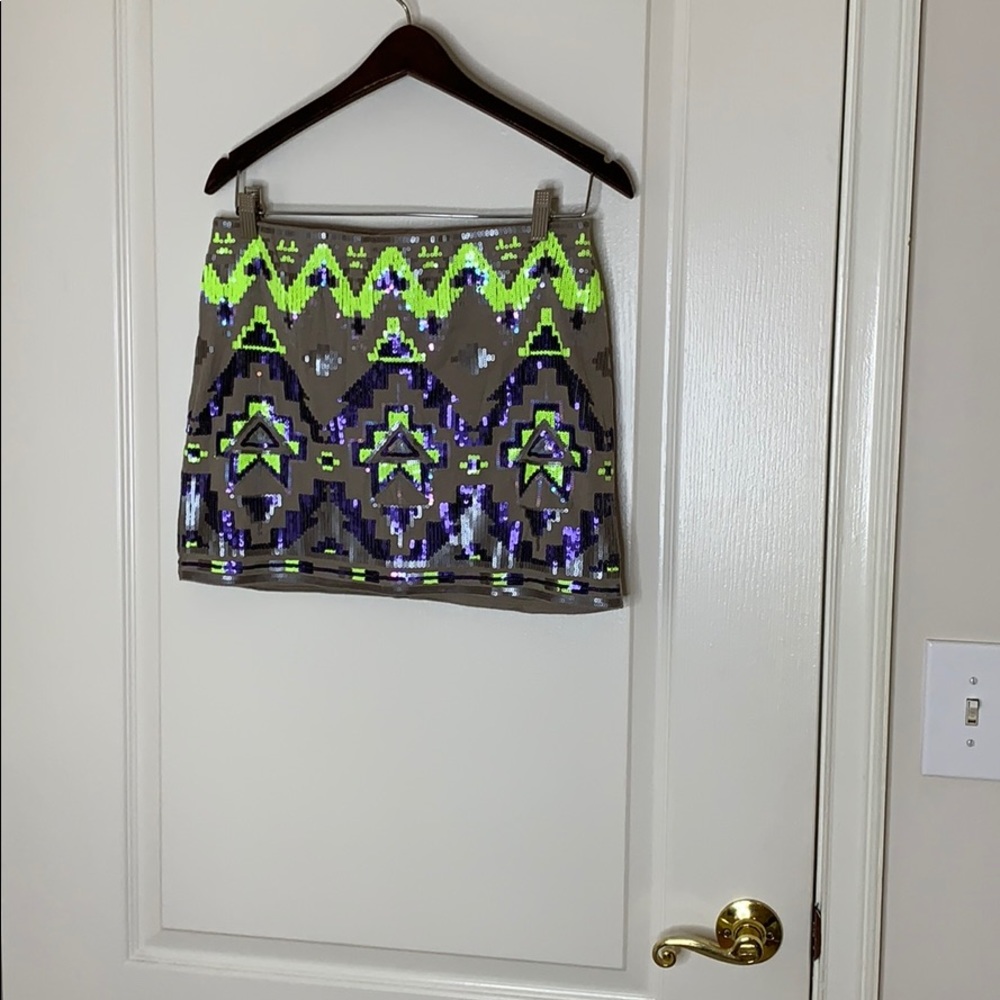 Sequined skirt
